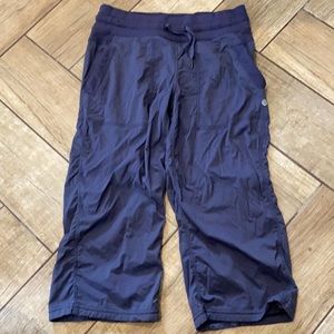 Lululemon Beyond The Studio Navy Crop Joggers